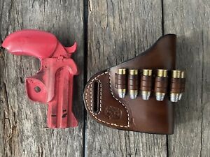 USA Made Bond Arms Derringer Holster With 45 LC 410 Ammo Loops