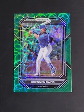 Brennen Davis 2023 Panini Prizm Baseball #54 Green Scope Prizm 64 /75