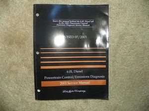2003 6.0 L Diesel Powertrain Control/ Emissions Diagnosis Service Manual - Imagen 1 de 1