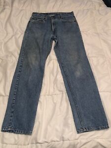 Vintage Levis 506xx Mens 34 X 32 Blue Jeans Double XX Denim 5 Pocket USA 80s 90s