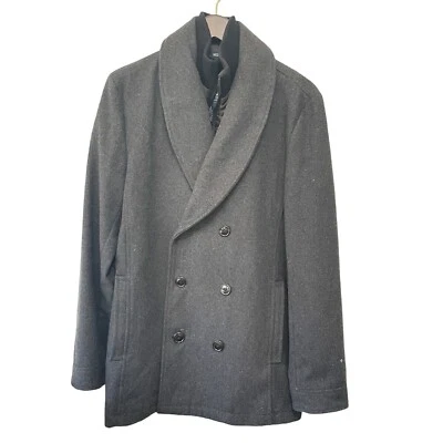 American Rag Men’s wool blend coat gray sz M - Image 1 of 4