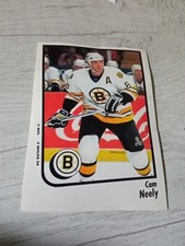 1994/95 Cam Neely Boston Bruins Stickers Panini Hockey #3 NHLPA News