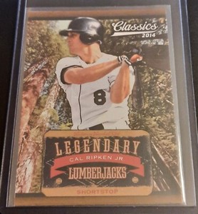 2014 Panini Classics Legendary Lumberjacks Insert CAL RIPKEN JR #3 / SP Baseball