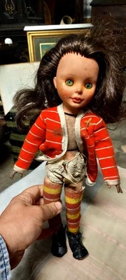 ANTIQUE POUPEE À RESTAURER FURGA - Photo 1/4