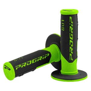 FITS KAWASAKI KX60 KX65 KX 65 60 GREEN / BLACK PROGRIP GEL GRIPS PG801 - Picture 1 of 5
