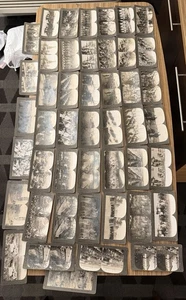 Vintage Keystone Stereoview Huge Card Lot (46) WWI & WW2 Army Navy, Marine Tanks - Picture 1 of 9