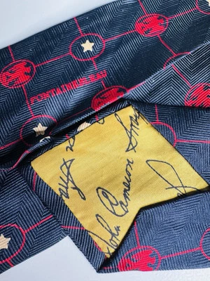 VTG 50s Thin Fontainebleau John Cameron Swayze Tie Silk “Mad Men” RARE No Tags - Image 1 of 4