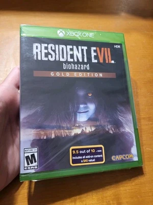 Xbox One Resident Evil 7 Biohazard Gold Edition CASE DAMAGED READ - Image 1 of 4