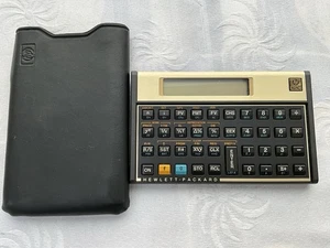 De Colección Hewlett Packard HP 12c Calculadora Bienes Raíces Banca Finanzas con Estuche FUNCIONA - Imagen 1 de 5