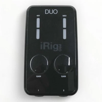 IK MULTIMEDIA IRIG PRO DUO I/O USB Audio Interface Tested & Works 2937 - Image 1 of 4