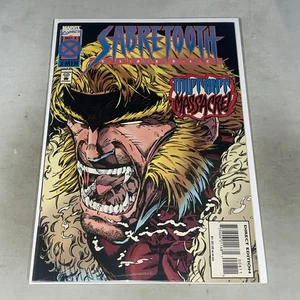 Sabretooth Classic #8 Marvel Comic Book 1994 Direct Edition - Picture 1 of 1