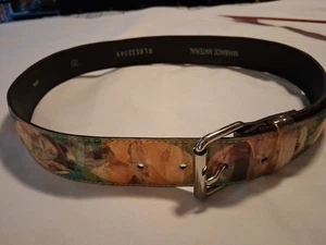 Vintage Holographic Palm Springs Retro Rockabilly 50's Imagery Belt Gr. S 36 Inch - Bild 1 von 11