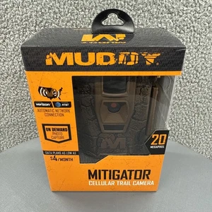 NEW Muddy MITIGATOR 20MP 80ft Cellular Trail Camera MUD-MTGTR-W Brown NEW - Picture 1 of 8