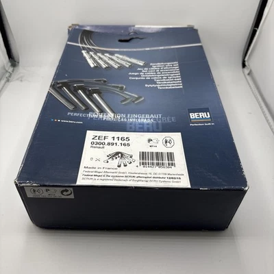 Beru ZEF1165 / 0300891165 Ignition Wire Set Replaces 77 00 856 896 ESPACE 2.8 - Image 1 of 3