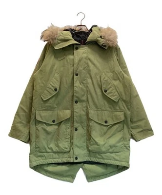 ARCTIC EXPLORER                    Beluga fur down jacket BELUGA green - Image 1 of 4