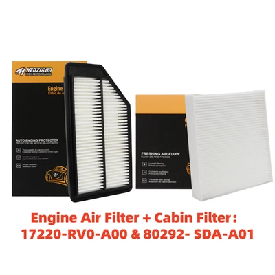 JUEGO COMBINADO HONDA ODYSSEY 2011 2012-2017 filtro de aire del motor + filtro de aire de cabina Foto 1 de 4