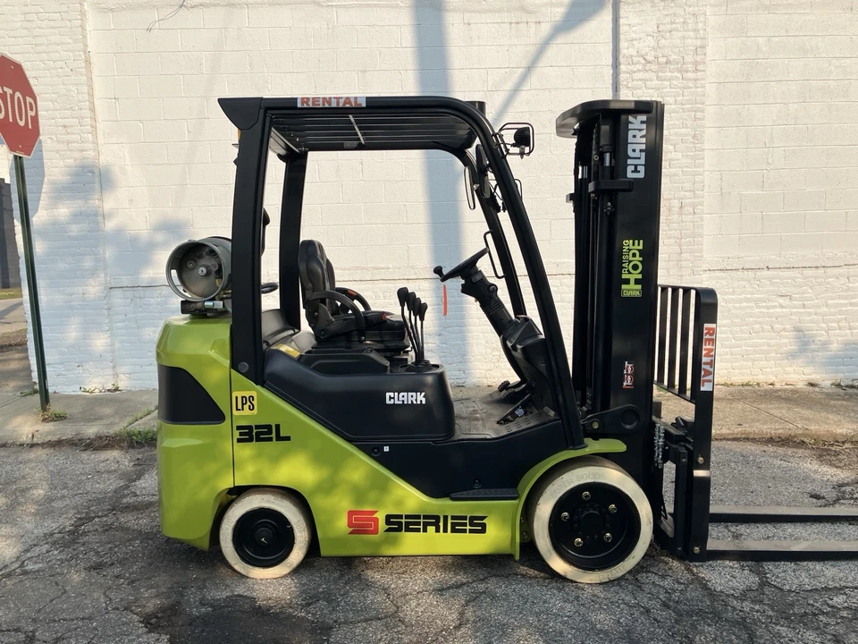2023 Clark 6500 LB Forklift With Side Shift Triple Mast 4 Ways LPS - Image 1 of 4