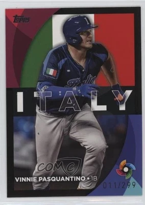 2023 Series 2 World Baseball Classic Stars Black Vinnie Pasquantino Rookie RC - Image 1 of 2