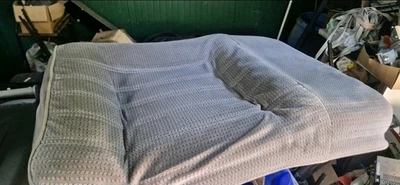 sedile posteriore parte verticale tessuto velluto chiaro SUPER RARO VW Golf 3 GL - Immagine 1 di 2