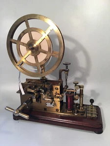 Morsetelegraph / ÖLLER & Co Stockholm / Morseschreiber / 19. Jhd. - Bild 1 von 24