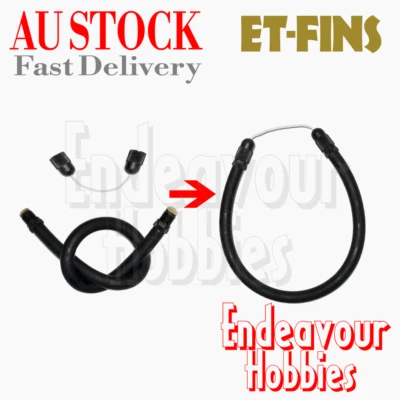ET-FINS Spearfishing Speargun Rubber band with Euro Cap Bridle, AU Stock - image 1 of 4