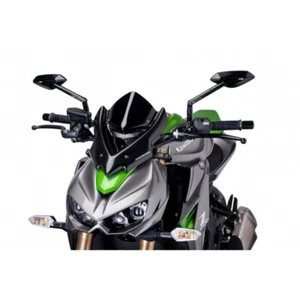 Puig Windshield Naked N.G. Sport Kawasaki Z1000 2014-2016 Black - Picture 1 of 1