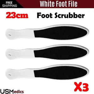 Pedicure Foot File Double Sided Rasp Dead Hard Skin Callus Remover 3 pieces NEW - Picture 1 of 6