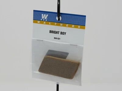 Limpiador abrasivo de vías Walthers 949-521 Bright Boy para diseños de modelismo ferroviario Foto 1 de 2
