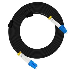 LC-LC Outdoor Panzer Duplex 9/125 Singlemode Glasfaserkabel Kabel 100 m - Bild 1 von 1
