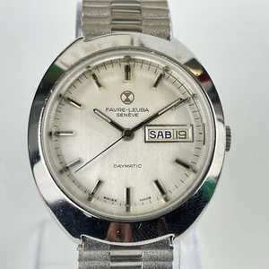 Favre-Leuba Daymatic vintage with nsa original bracelet MaurenceMonkey - Imagen 1 de 12