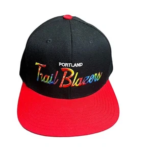 Portland Trailblazers Mitchell And Ness Tie Dye Hat Cap Adjustable - Picture 1 of 3