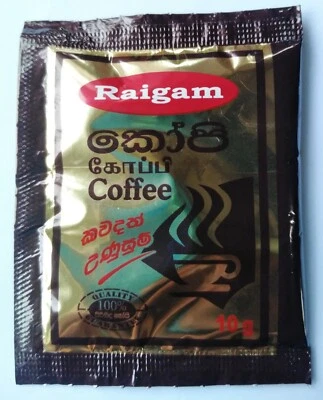 Café en polvo Raigam 100 % natural 10 paquetes sueltos ISO9001 - ISO 22000 certificado Foto 1 de 4