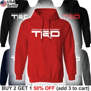 TRD Sudadera con Capucha Suéter Camisa Toyota Desarrollo de Carreras Deportivo Camión Coche - Imagen 1 de 14