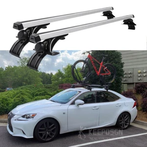 For Lexus IS 200 250 300 Car Roof Rack Cross Bar Aluminum Luggage Kayak Carrier - Bild 1 von 12