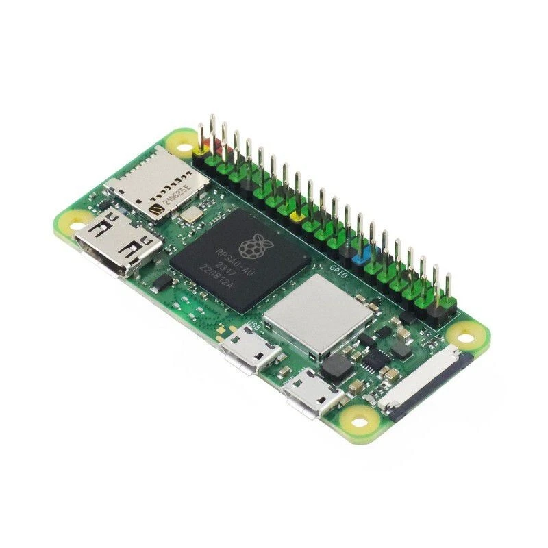 Raspberry Pi W2 WH2 Zero 2 W Wifi Bluetooth /w Soldered Color Coded Headers GPIO - Image 1 of 1