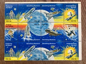 u s briefmarken mnh. 80er Jahre. Space Shuttle etc.  - Bild 1 von 11