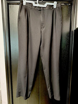 Linea Naturale Mens Dress Pants- Black - Size 36x31 EUC - Image 1 of 4