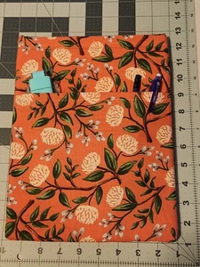 Book Cover. Tablet Cover. Kindle iPad sleeve. Accessories Bag. Floral branches - Picture 1 of 2