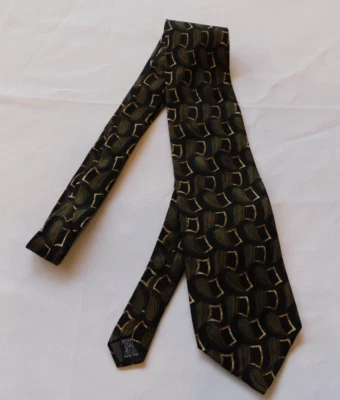 Alexander Cross Ltd. Prendas para el cuello de seda 58" de largo 3,75" de ancho negras usadas en excelente estado Foto 1 de 4