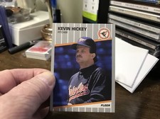 1989 Fleer Update Kevin Hickey #U-4