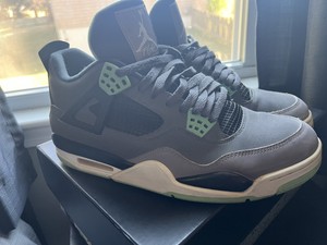 jordan 4 retro grey green