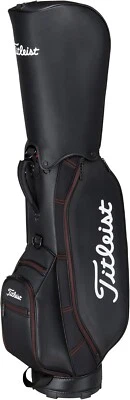TITLEIST Golf Men's Caddy Bag ELITE PERF 5 StaDry 9.5 x 47 inch  Black Red - Image 1 of 4