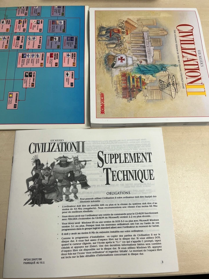 Civilization II PC Game – Sid Meier's Big Box (Box Only) - Image 1 of 3