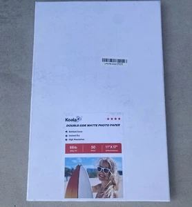 Koala Double Sided Matte Photo Paper 66lb 11 x17 Heavy Weight-3 Packs 150 Sheets - Picture 1 of 6