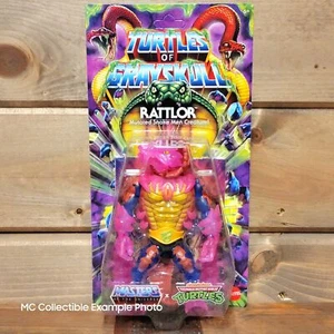 Figura de acción Turtles of Grayskull Rattlor TMNT MOTU Origins 6" - Imagen 1 de 7