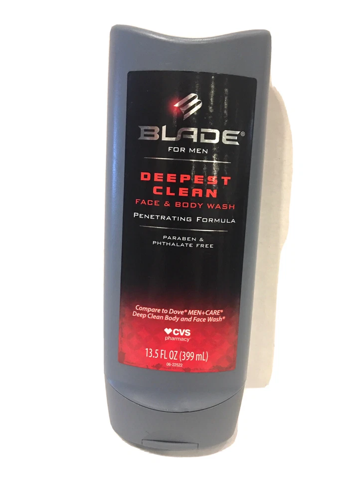 Lâmina para homens limpeza profunda rosto e lavagem corporal 13,5 oz - Imagem 1 de 3