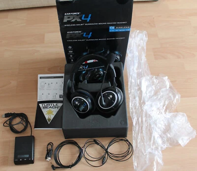 Turtle Beach Ear Force PX4 Headset PS4, PS3, Xbox 360 Kabellos schwarz - Bild 1 von 4