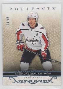 2021-22 Upper Deck Artifacts Light Blue Steel /85 Nicklas Backstrom #59