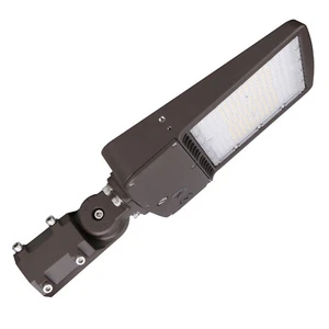 150W LED Shoebox Parking Lot light Fixture 5700K Replace 500W MH Area Road light - Picture 1 of 7