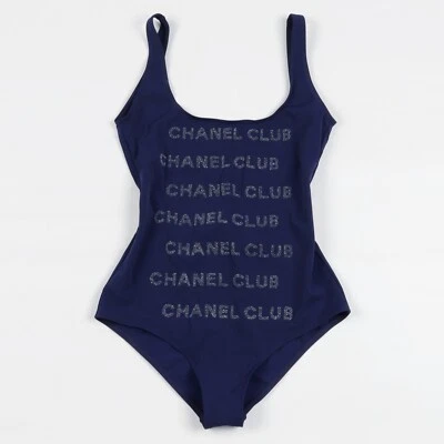 Traje de baño Chanel Club azul de una pieza talla FR38 Foto 1 de 4